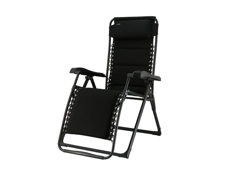 Travellife Barletta Stoel Relax Zwart 3 Travellife Barletta Stoel Relax Zwart - Afbeelding 3