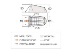 Vango Experience Tent Soul 200 -Winkel Voor Buitenkampeerartikelen 10 2 vango experience tent soul 200 tersoult15151