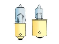 Haba BA9S 5 Watt 45 Lumen 10x28 Mm 12v