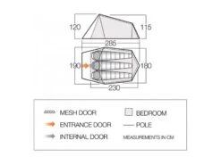 Vango Experience Tent Soul 300 -Winkel Voor Buitenkampeerartikelen 11 2 vango experience tent soul 300 tersoult15165