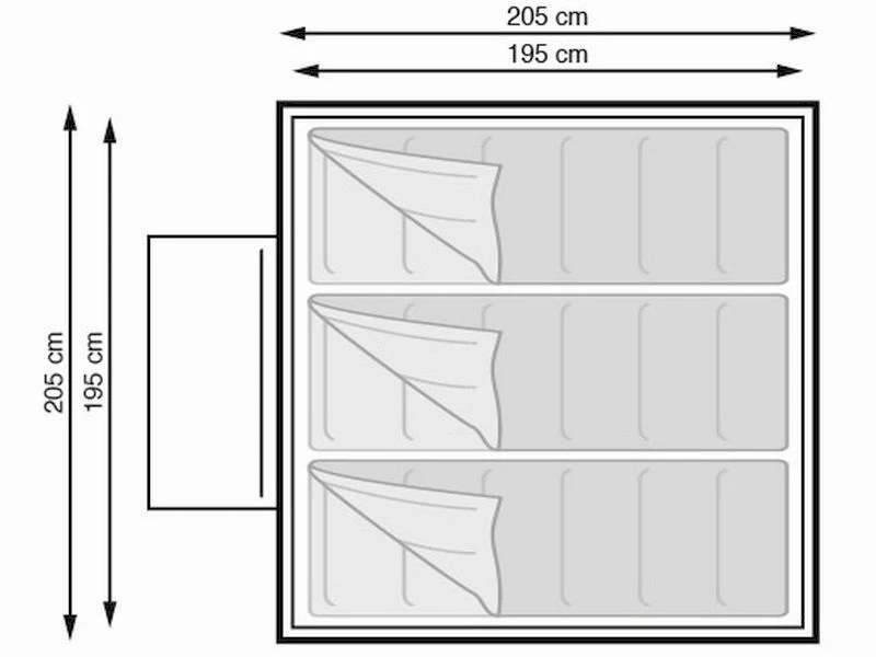 Eurotrail Koepeltent Trail Polyester 3 Eurotrail Koepeltent Trail Polyester - Afbeelding 3