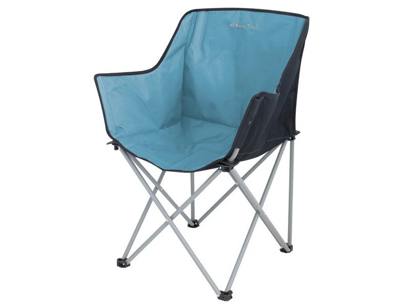 Eurotrail Vouwstoel Kampala Dreamblue/black 1 Eurotrail Vouwstoel Kampala Dreamblue/black