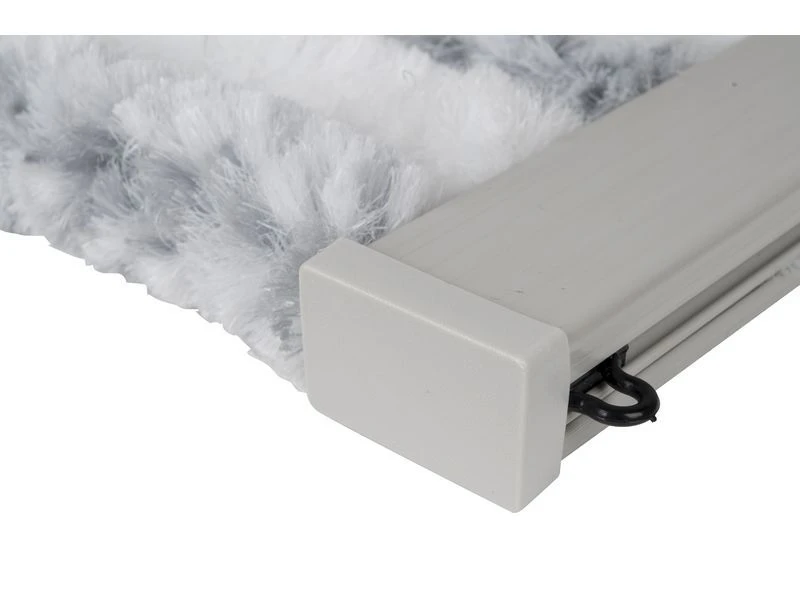 Arisol Vliegengordijn 'kattenstaart' Grijs-wit Melange 3 Arisol Vliegengordijn 'kattenstaart' Grijs-wit Melange - Afbeelding 3