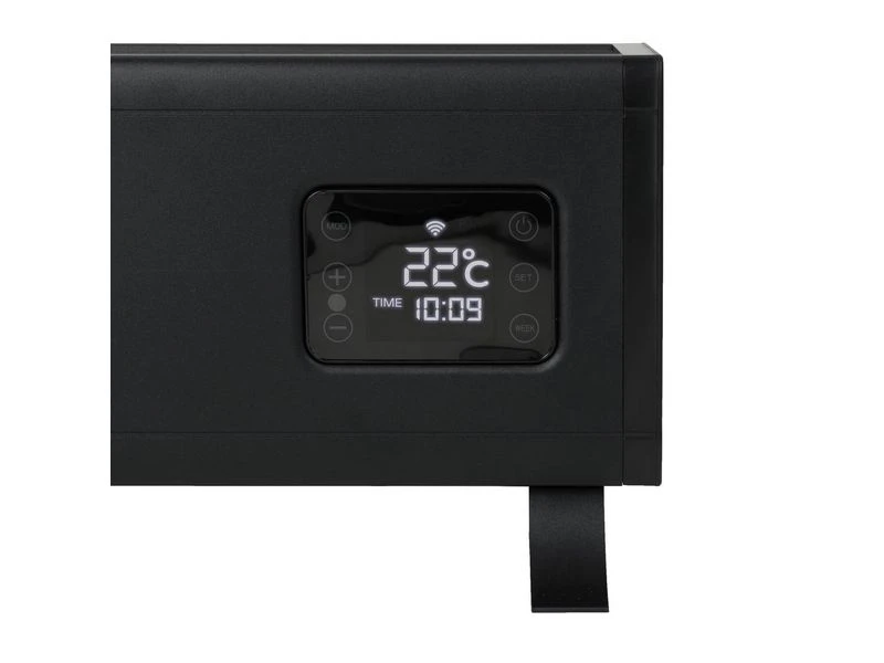 Eurom Alutherm Baseboard 1500 Black Elektrische Convector Kachel 5 Eurom Alutherm Baseboard 1500 Black Elektrische Convector Kachel - Afbeelding 5