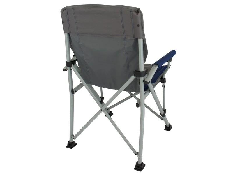Eurotrail Vouwstoel Bolzano Grijs-Marine 4 Eurotrail Vouwstoel Bolzano Grijs-Marine - Afbeelding 4