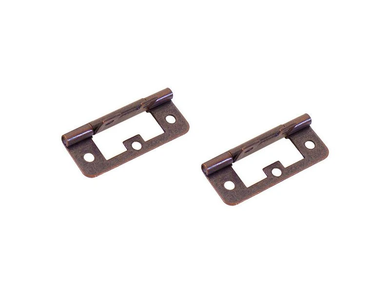 Fjord Outdoor Scharnier Vlak Brons 63x25mm 2st. 2 Fjord Outdoor Scharnier Vlak Brons 63x25mm 2st. - Afbeelding 2