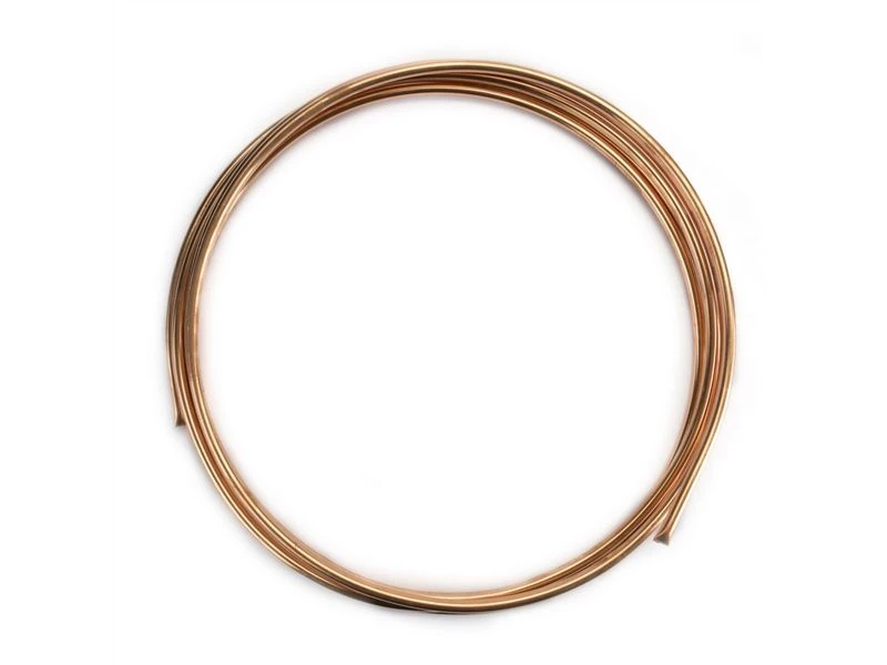 Gimeg Koperen Leiding 8 Mm 5 Mtr. 1 Gimeg Koperen Leiding 8 Mm 5 Mtr.