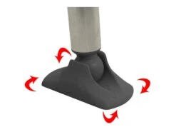 Crespo Kampeer Tafel AP-246 Zwart Kleur 89 -Winkel Voor Buitenkampeerartikelen 50 4 crespo tafel ap 246 kleur 80 zwart water en hittebestendig