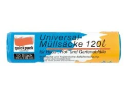 Vuilniszakken - Camping Universeel - 120 Liter - 10 Stuks