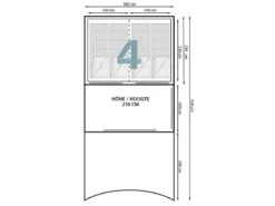 Eurotrail Opblaastent Georgia BTC Air 8 Eurotrail Opblaastent Georgia BTC Air -Winkel Voor Buitenkampeerartikelen 58 3 eurotrail opblaastent georgia btc air plattegrond ette1136 2701