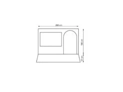 Eurotrail Canopy Room Bergen 310 7 Eurotrail Canopy Room Bergen 310 -Winkel Voor Buitenkampeerartikelen eurotrail bergen canopy room caravanstore 310 etct0160 3