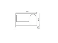 Eurotrail Canopy Room Bergen 360 -Winkel Voor Buitenkampeerartikelen eurotrail bergen canopy room caravanstore 360 etct0161 3