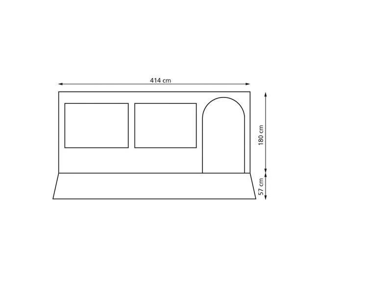 Eurotrail Canopy Room Bergen 440 4 Eurotrail Canopy Room Bergen 440 - Afbeelding 4