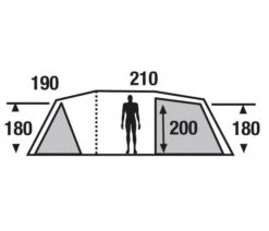 Winkel Voor Buitenkampeerartikelen -Winkel Voor Buitenkampeerartikelen high peak koepeltent porto 6 hoogte 12240 1