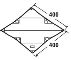 High Peak Tarp 2 -Winkel Voor Buitenkampeerartikelen high peak tarp 2 afmeting 10033 2