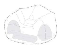 Intex Beanless 1 Persoons Chair Assorti -Winkel Voor Buitenkampeerartikelen intex beanless 1 persoons chair assorti 9559712 2