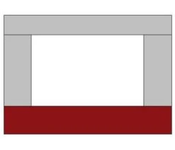 Te Velde Zijwand Voor Luifel 240 Cm 5 Kleuren -Winkel Voor Buitenkampeerartikelen tevelde caravan luifel zijwand 240 bordo6